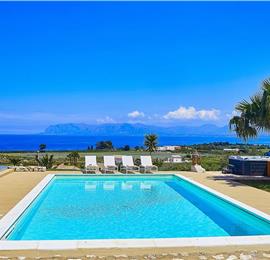 3 bedroom villa with pool, Scopello, sleeps 6